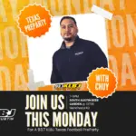 Join Chuy at South Austin Beer Garden on Monday, 11/24