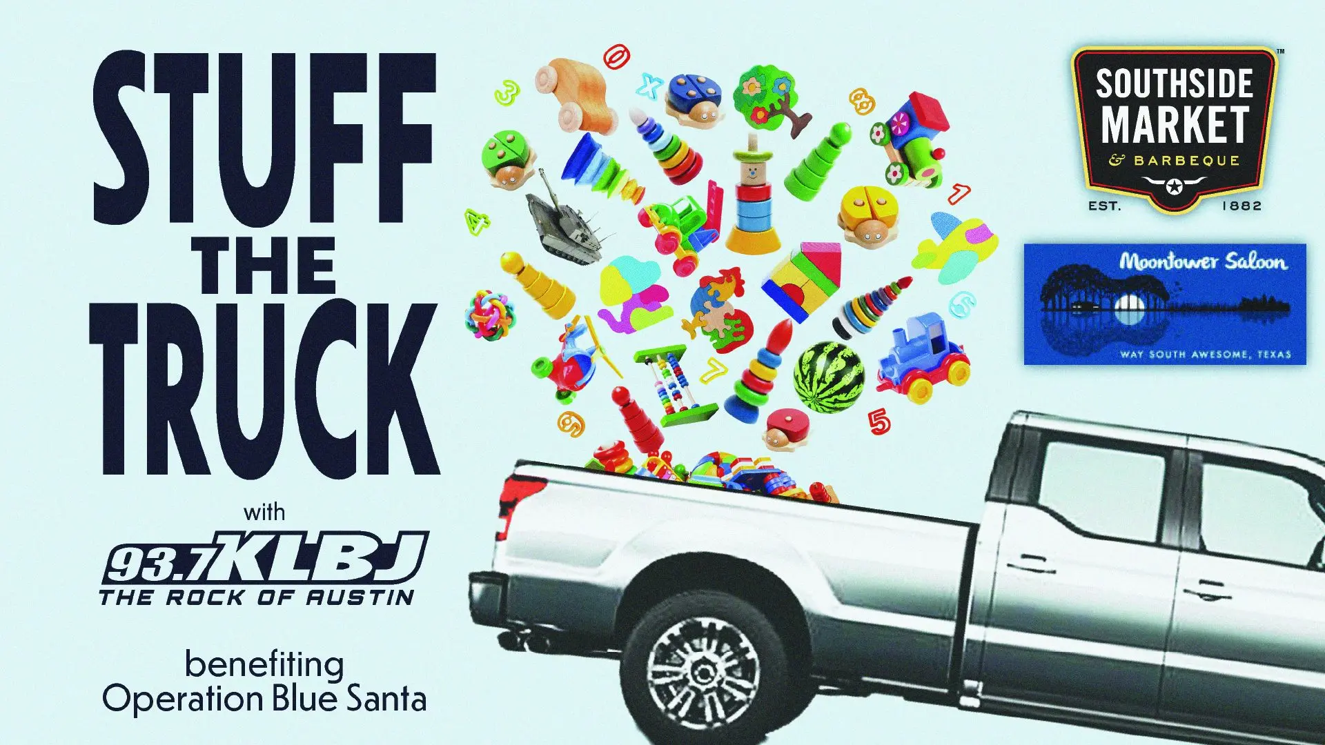 Stuff the Truck with KLBJ at Southside Market 11/20