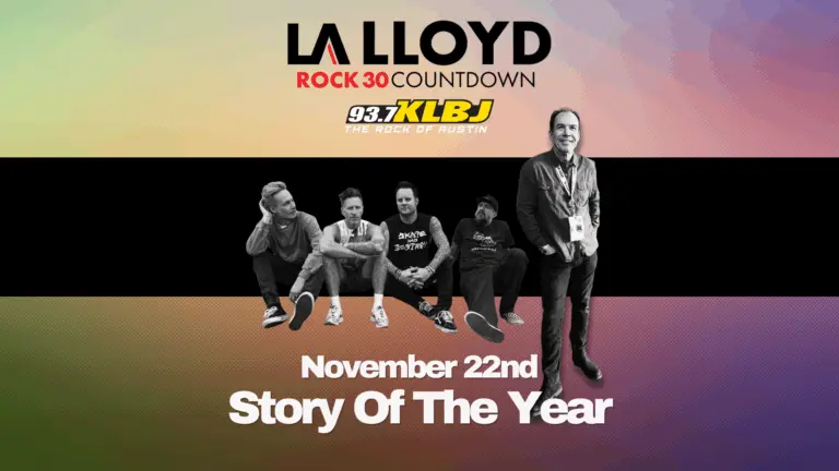 Story of The Year Co-Hosts the Rock 30 Countdown This Weekend – 11/22
