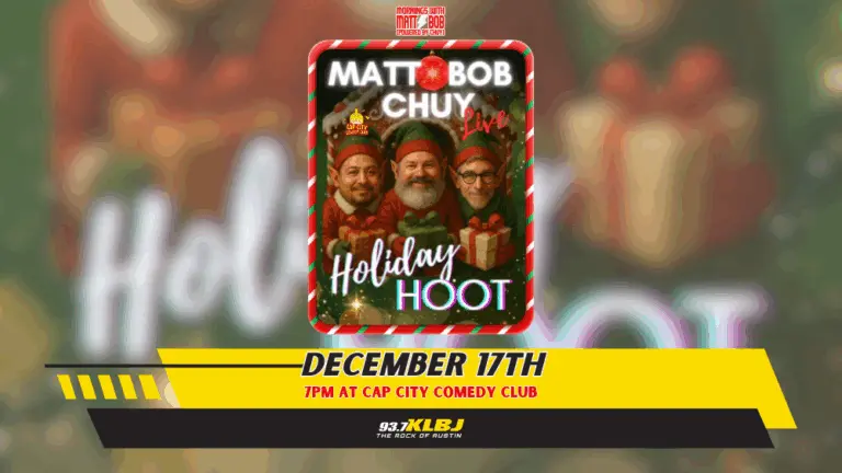 An Evening with Matt + Bob (Powered by Chuy) – 12/17/25