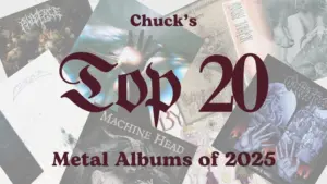 top 20 metal albums of 2025 - klbj no control radio header