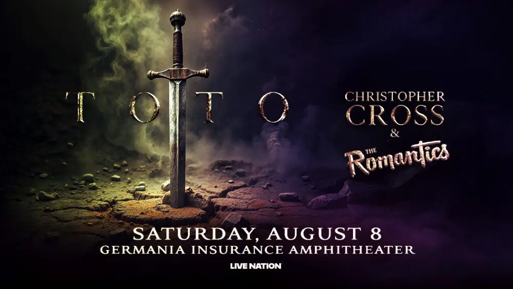 TOTO, Christopher Cross + The Romantics at Germania – 8/8/2026