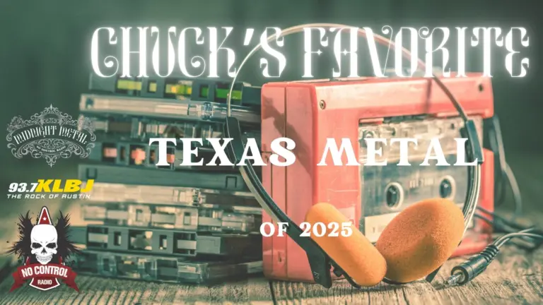 Chuck’s Favorite Texas Metal Albums of 2025