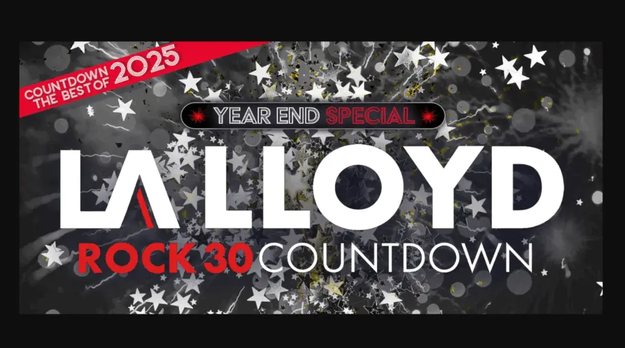 la lloyd rock 30 countdown header end of year 2025