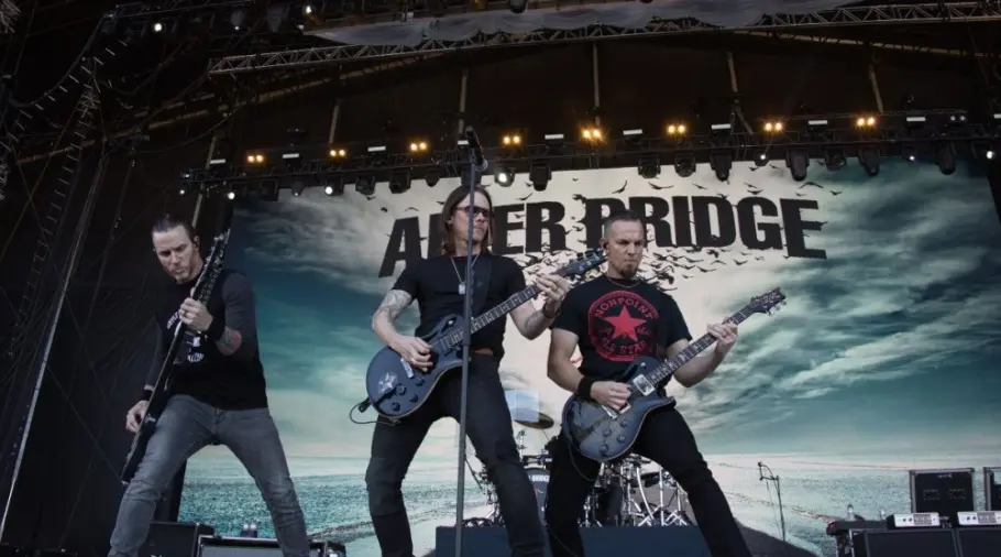 Alter Bridge perform at Exit 111 festival. Manchester^ Tennessee USA - 10-13-2019