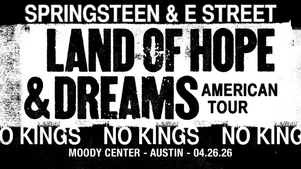 Bruce Springsteen 2026 April Land of Hope and Dreams American Tour Moody Center
