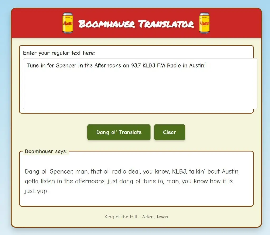 boomhauer translator free to use
