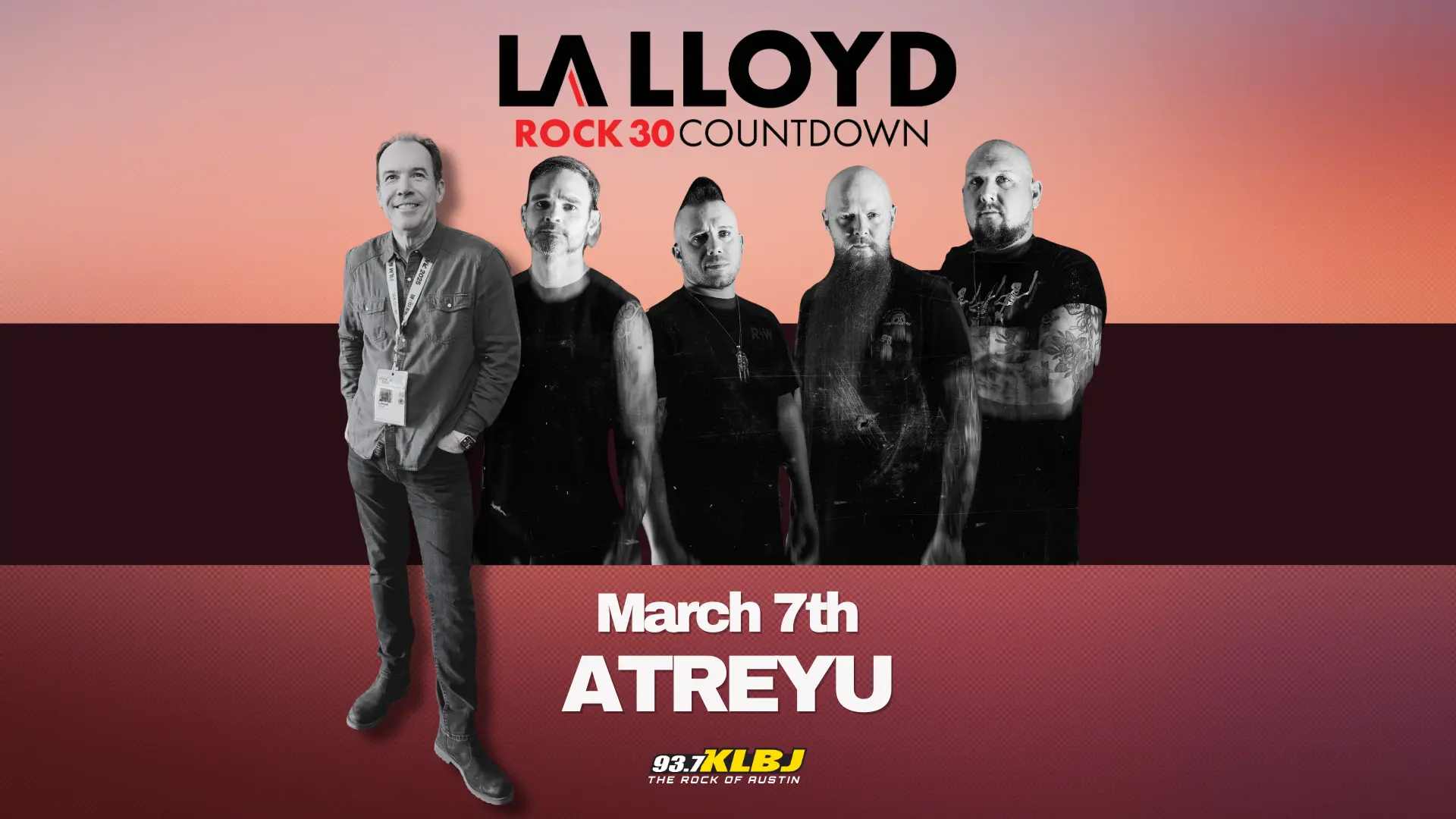 rock30 dountdown 2026 atreyu la lloyc