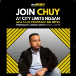 Join Chuy at City Limits Nissan on 3-26