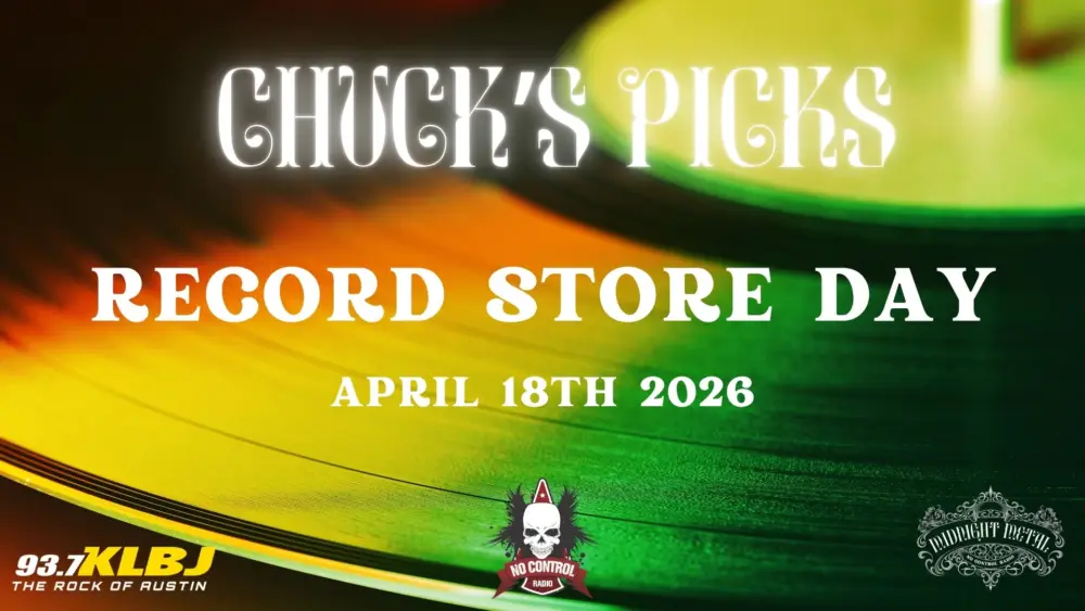 Chuck’s Stand Out Picks for Record Store Day, this Saturday, April 18th