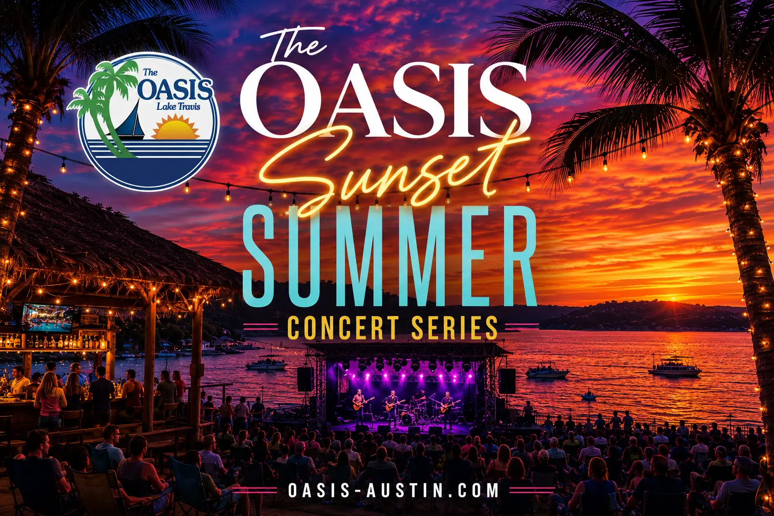 oasis summer concert series 2026 header