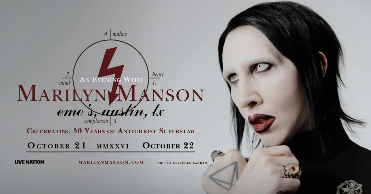 Marilyn Manson Tour Header