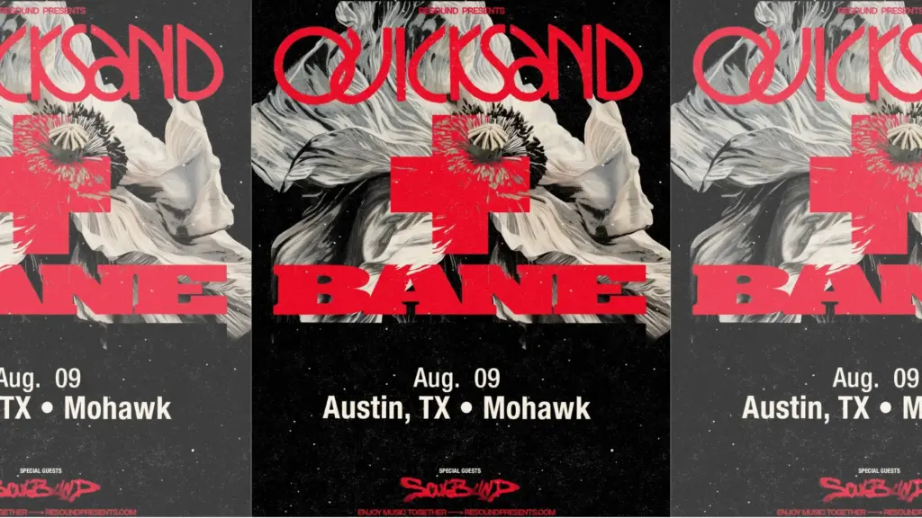 quicksand and bane @ mohawk header
