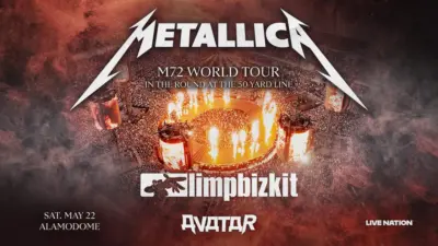 metallica 5/22 concert header