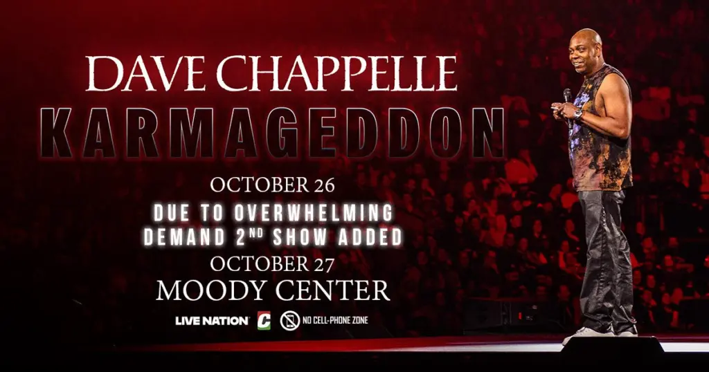 Updated Dave Chappelle graphic 2026