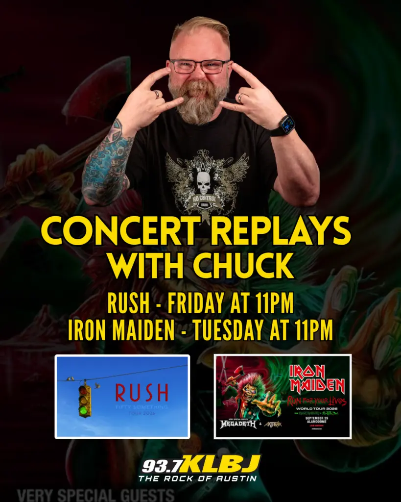 chuck 2 concert replays this week 2026 