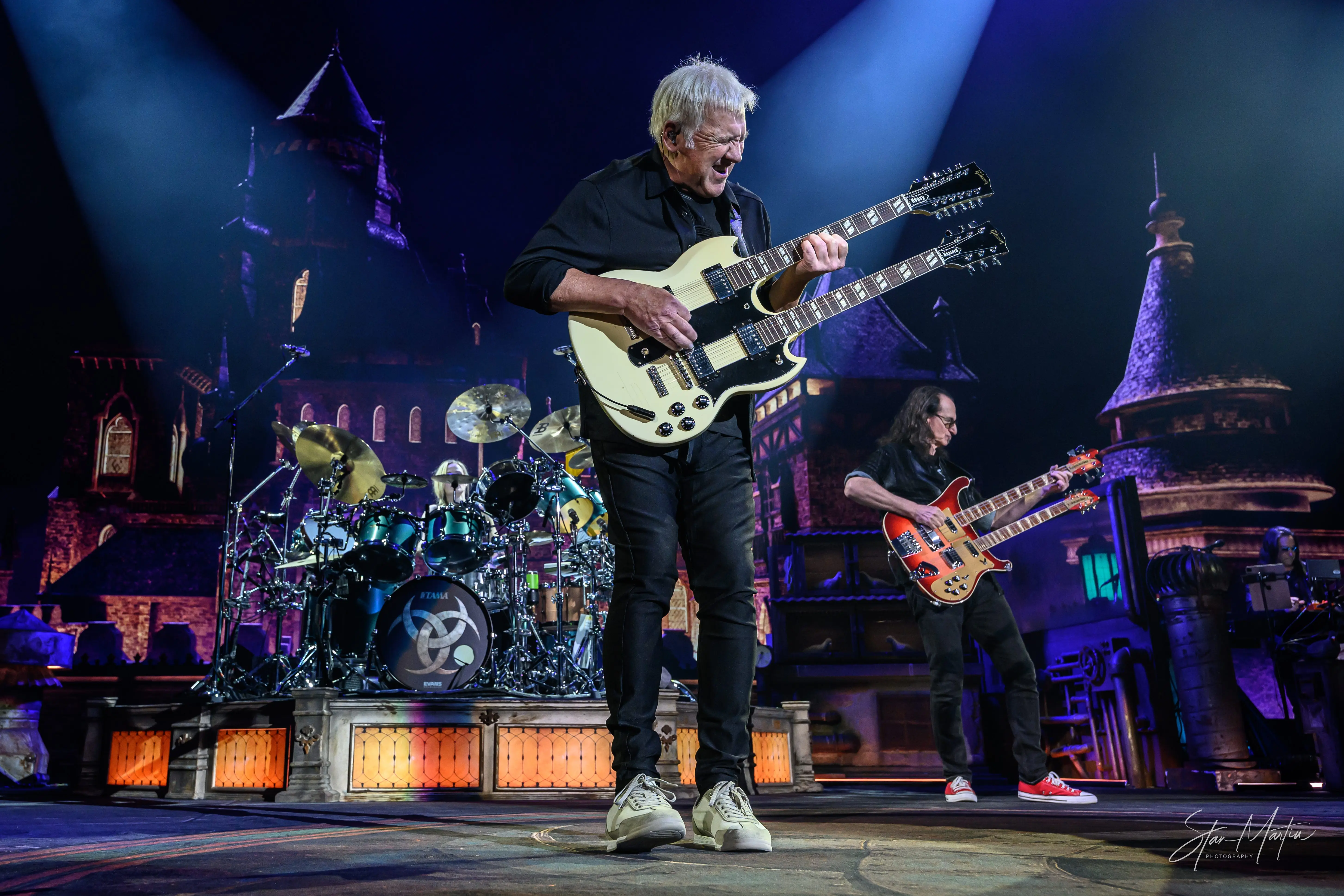 Rush at Alamodome in San Antonio 9-23-26 photo by Stan Martin