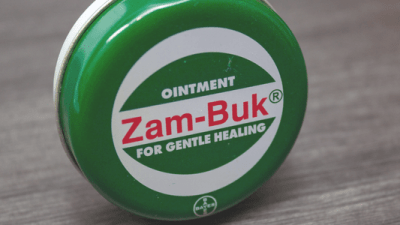 Stock Photo Of Zam-Buk Medicated Ointment With 1035BOBFM Logo