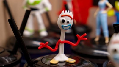 Forky character from Toy Story 4