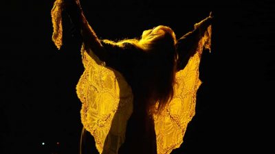 Honoree Stevie Nicks of Fleetwood Mac performs onstage during MusiCares Person of the Year