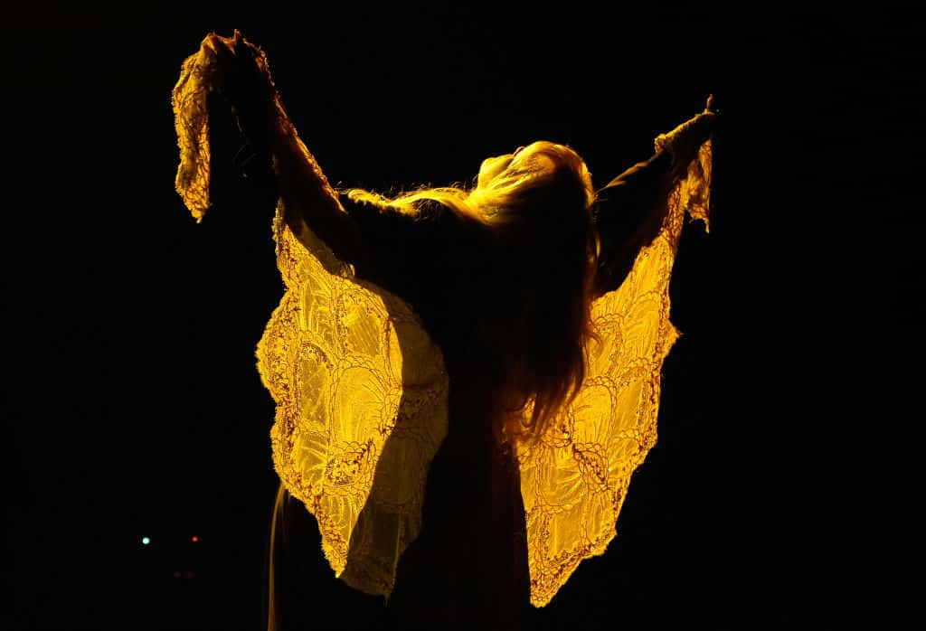 Honoree Stevie Nicks of Fleetwood Mac performs onstage during MusiCares Person of the Year