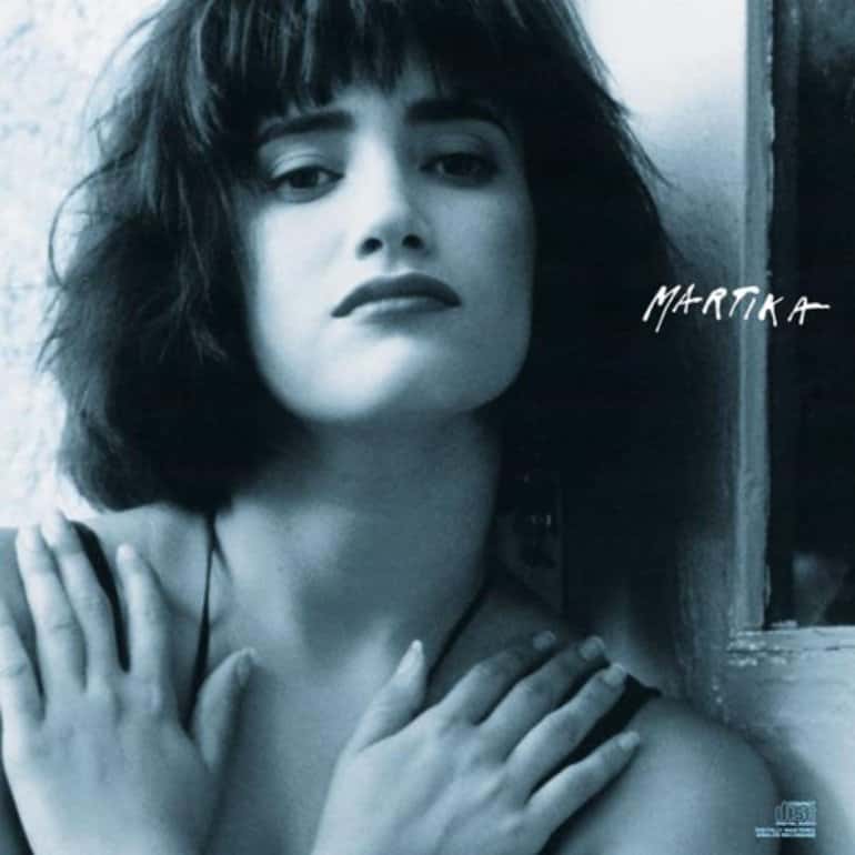 Martika 1989 Self Titled Album Cover Featuring Martika herself on the Cover