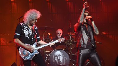 Queen and Adam Lambert Performing