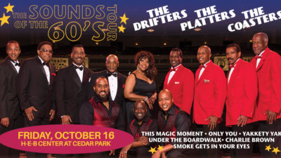 sounds of the 60s tour friday, october 16 heb center