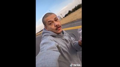 tik tok video playing Fleetwood Mac's 'Dreams'