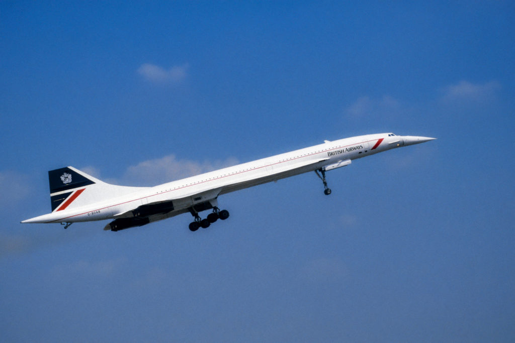 The Concorde Jet - originally put into service in 1976