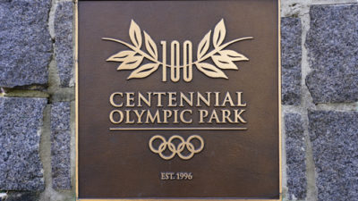 Atlanta Centennial Park - Home of 1996 Olympics