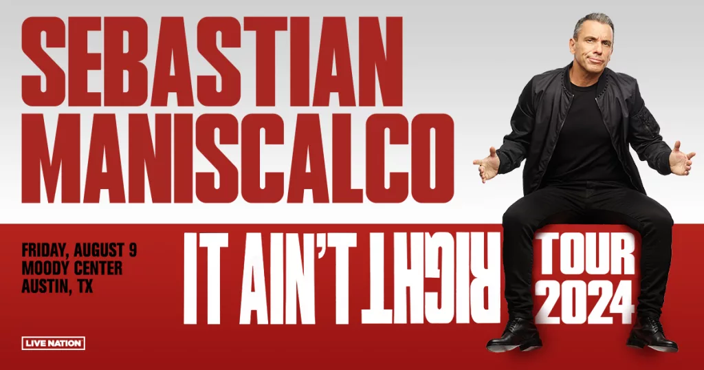 Sebastian Maniscalco Concert Poster