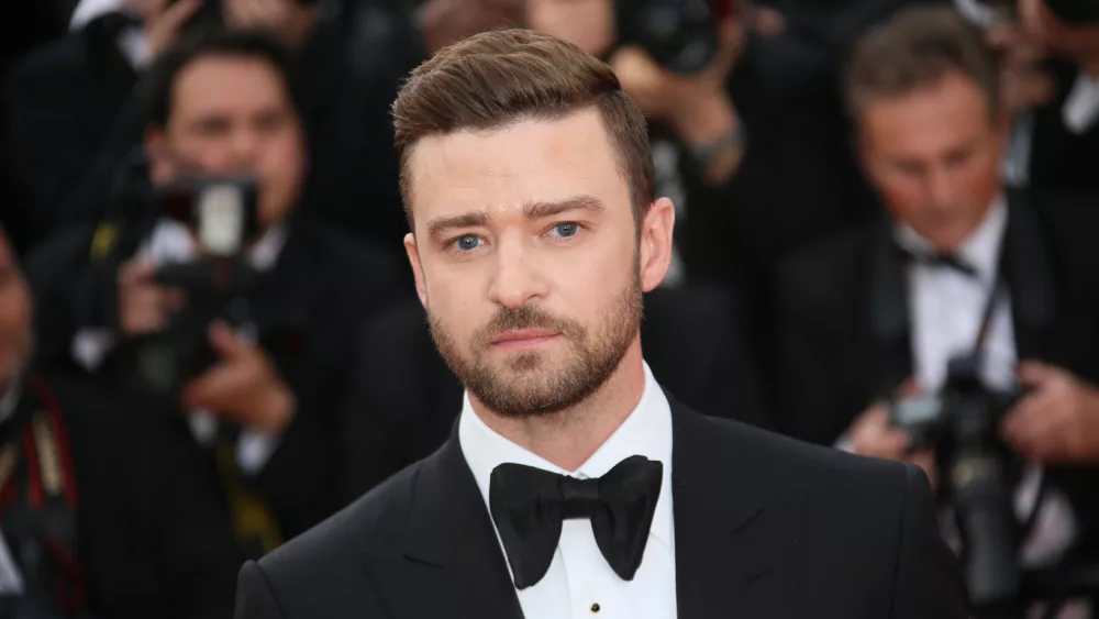 Justin Timberlake attends the 'Cafe Society' premiere and the Opening Night Gala during the 69th Cannes Film Festival at the Palais des Festivals on May 11^ 2016 in Cannes^ France.