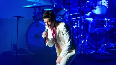 Indie rock band The Killers perform in concert at FIB Festival on July 20^ 2018 in Benicassim^ Spain.