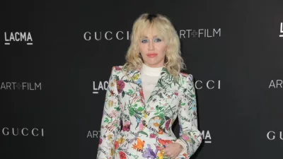 Miley Cyrus at the 10th Annual LACMA ART+FILM GALA Presented By Gucci held at the LACMA in Los Angeles^ USA on November 6^ 2021.