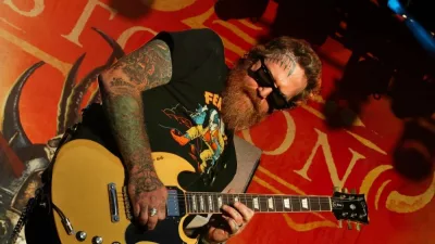 Mastodon performs at the Aftershock music festival. Sacramento^ California USA - 10-22-2017