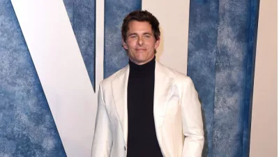 James Marsden at the 2023 Vanity Fair Oscar Party at the Wallis Annenberg Center for the Performing Arts on March 12^ 2023 in Beverly Hills^ CA