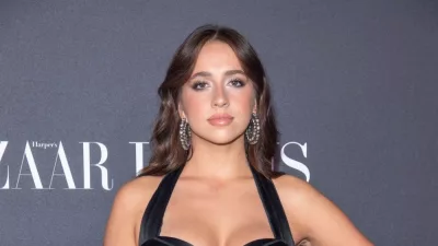 Tate McRae attends 2022 Harper's Bazaar ICONS Bloomingdale's 150th Anniversary on September 09^ 2022 in New York City.