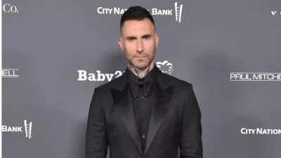 Adam Levine arrives for Baby2Baby 10 Year Gala Presented by Paul Mitchell on November 13^ 2021 in West Hollywood^ CA