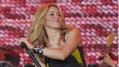 Shakira performs onstage at Rock in Rio - Lisboa May 21^ 2010 in Lisbon^ Portugal