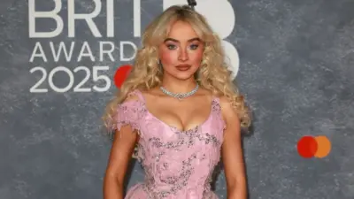 Sabrina Carpenter attends The BRIT Awards 2025 at Intercontinental Hotel at The O2 in London^ England. London^ United Kingdom - March 01^ 2025