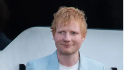 Ed Sheeran attends the "F1: The Movie" European Premiere at Cineworld Leicester Square. London^ England^ UK - June 23^ 2025