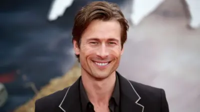 Glen Powell attends the "Twisters" European Premiere at Cineworld Leicester Square in London^ England. London^ United Kingdom - July 8^ 2024