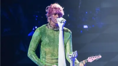 Machine Gun Kelly at Little Caesars Arena Detroit^ Michigan -July 3 2022