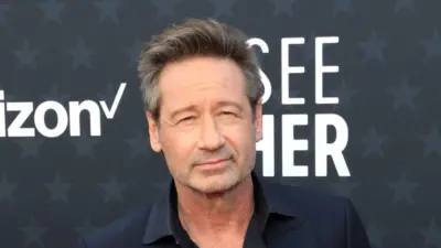 David Duchovny at the 29th Annual Critics Choice Awards - Arrivals at the Barker Hanger on January 14^ 2024 in Santa Monica^ CA