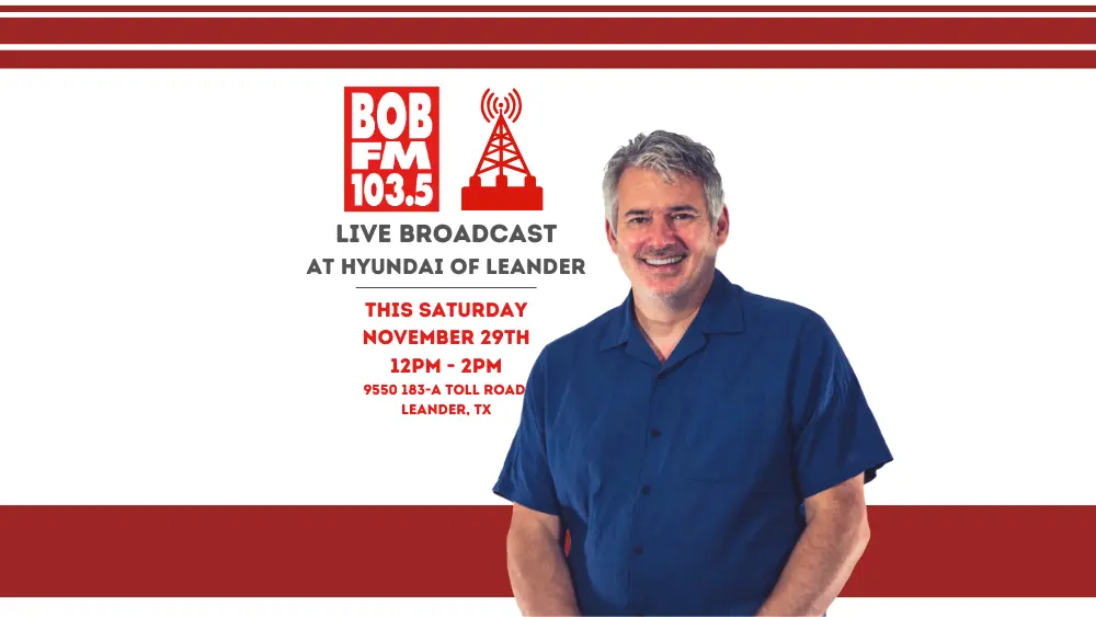 LIVE Broadcast – Hyundai of Leander on Saturday 11/29/25