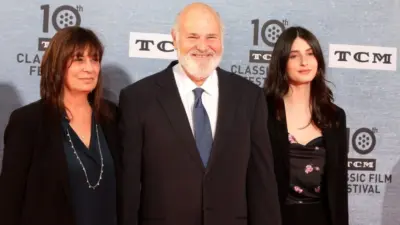 Rob Reiner^ wife Michelle and daughter Romy at the 30th anniversary Screening Of "When Harry Met Sally" at the TCL Chinese Theater IMAX on April 11^ 2019 in Los Angeles^ CA