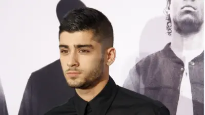 Zayn Malik at the Los Angeles premiere of 'Straight Outta Compton' held at the Microsoft Theatre in Los Angeles^ USA on August 10^ 2015.