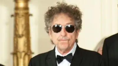Singer Bob Dylan waits to receive the Presidential Medal of Freedom at a ceremony at the White House May 29^ 2012 in Washington^ D.C. WASHINGTON - MAY 29