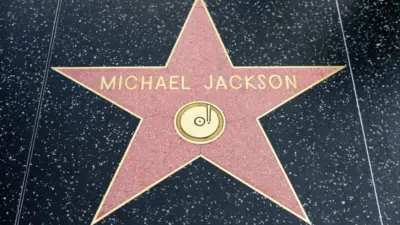 Michael Jackson star on the Hollywood Walk of Fame in Hollywood^ California on Dec. 6^ 2016.